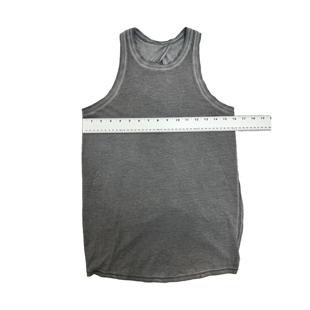Lululemon All Tied Up Tank *Wash Asphalt Grey Women’s Size 6
